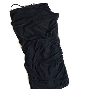 JUMP Little Black Dress Sequin Criss Cross Back